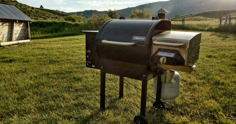 Camp chef woodwind outlet with sear box