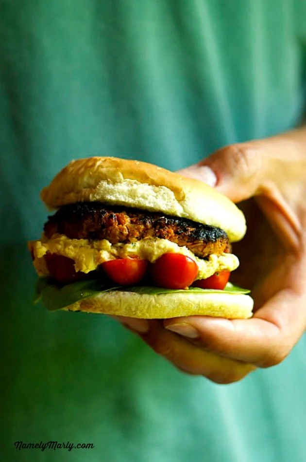 Veggie Chorizo Burgers