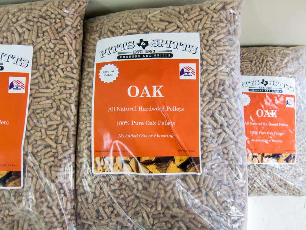 oak smoker pellets