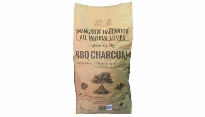 mangrove hardwood lump charcoal