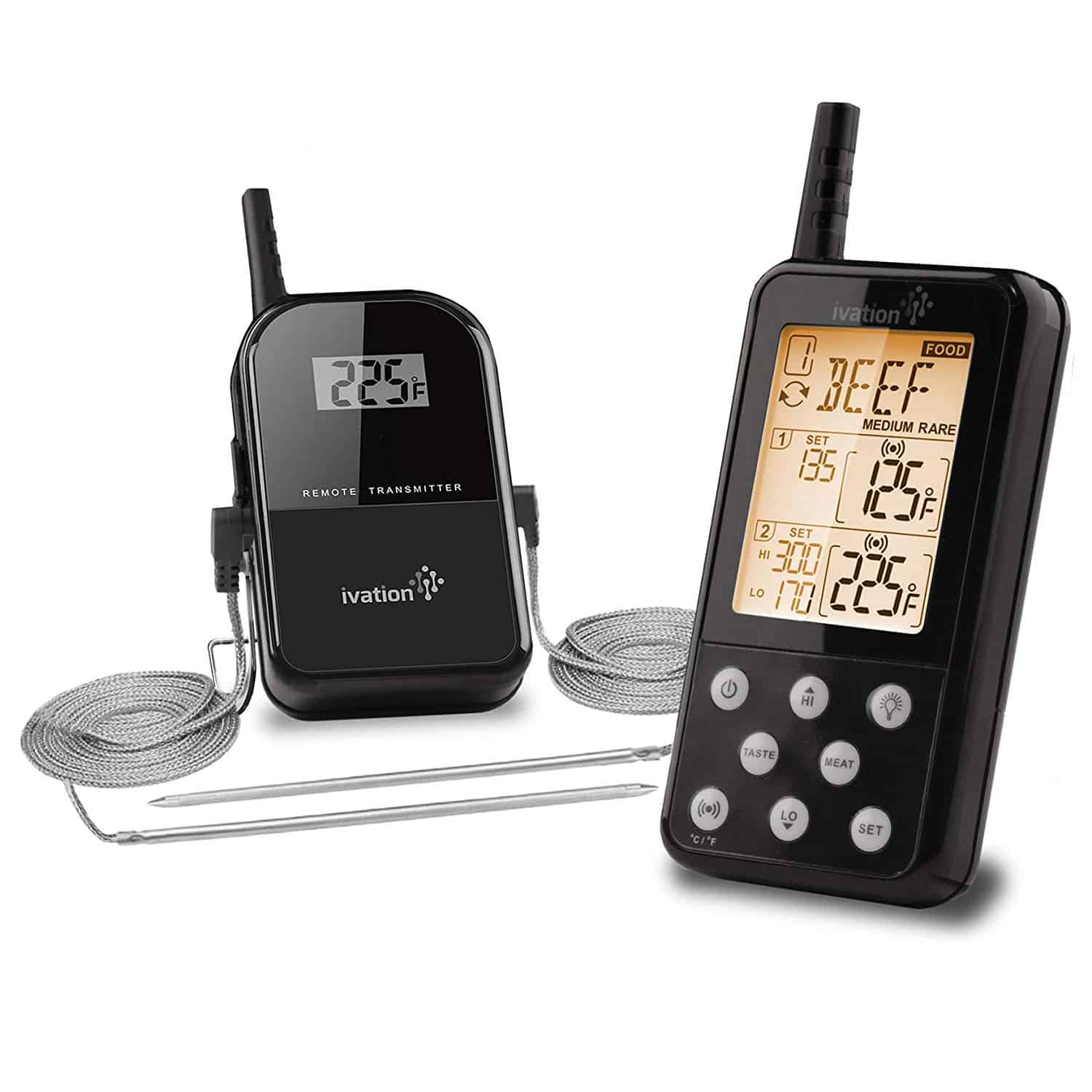 Ivation Wireless Thermometer [Long-Range WiFi BBQ Probe Review]
