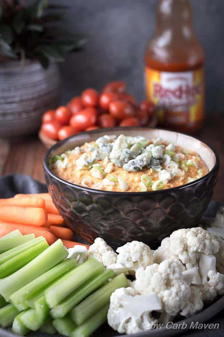 Low Carb Buffalo Chicken Dip