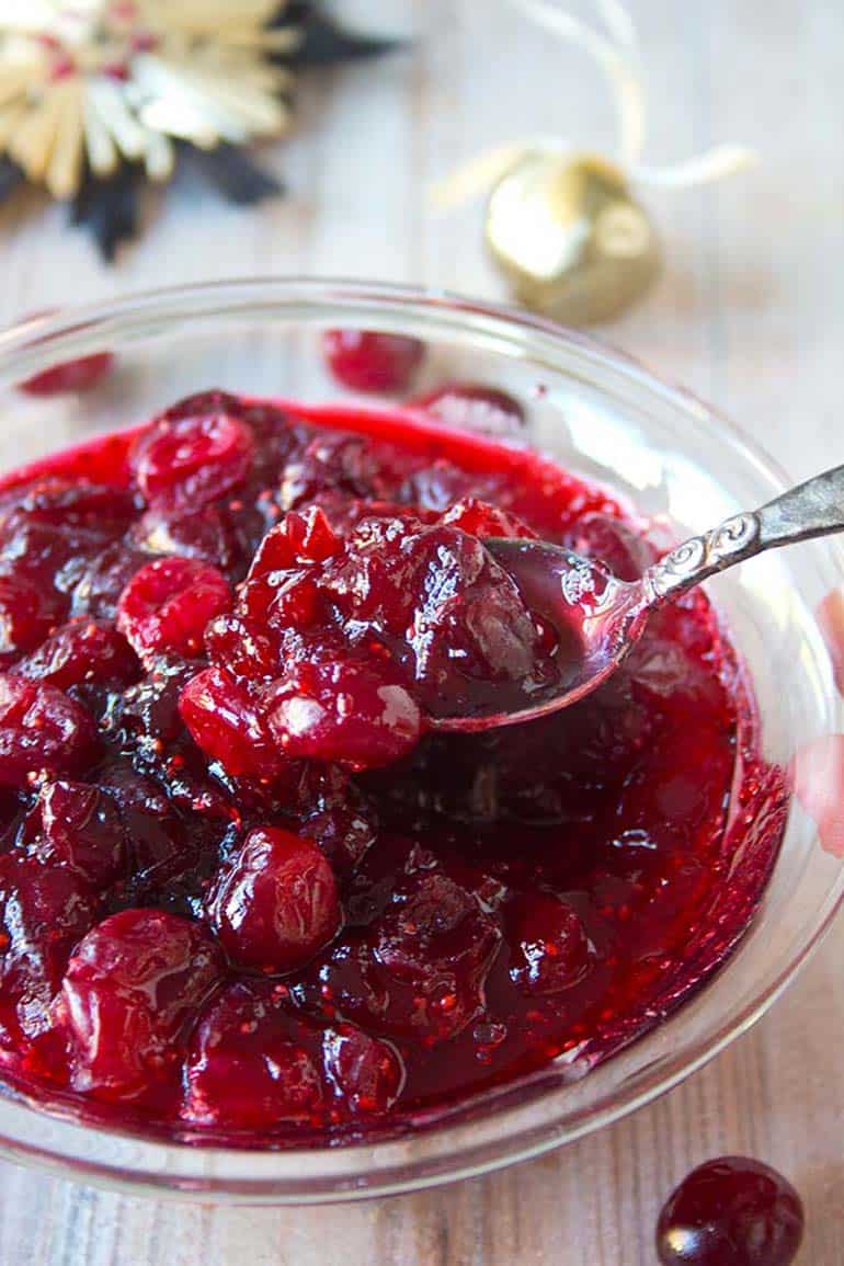 Low Carb Cranberry Sauce