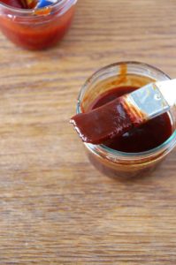 homemade bbq sauce recipe served in pot