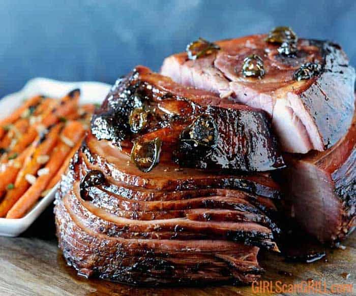 Grilled Ham apple cola