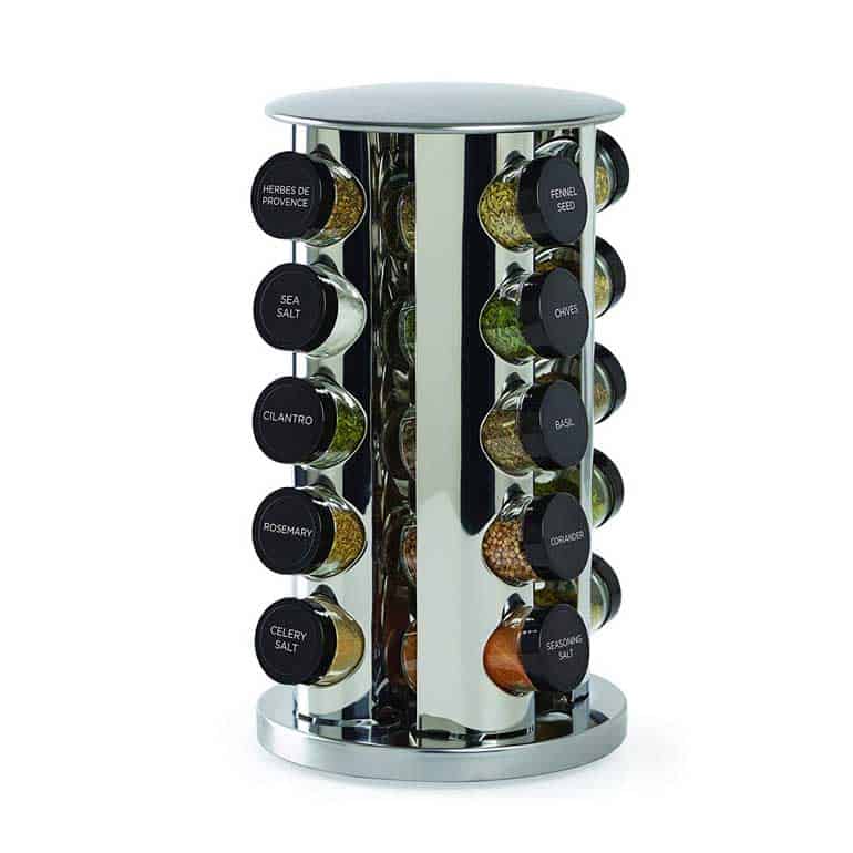 Kamenstein Revolving 20-Jar Spice Rack