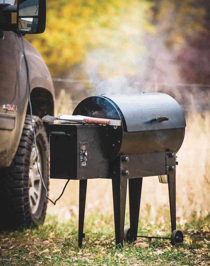 Traeger shop smoker tailgater