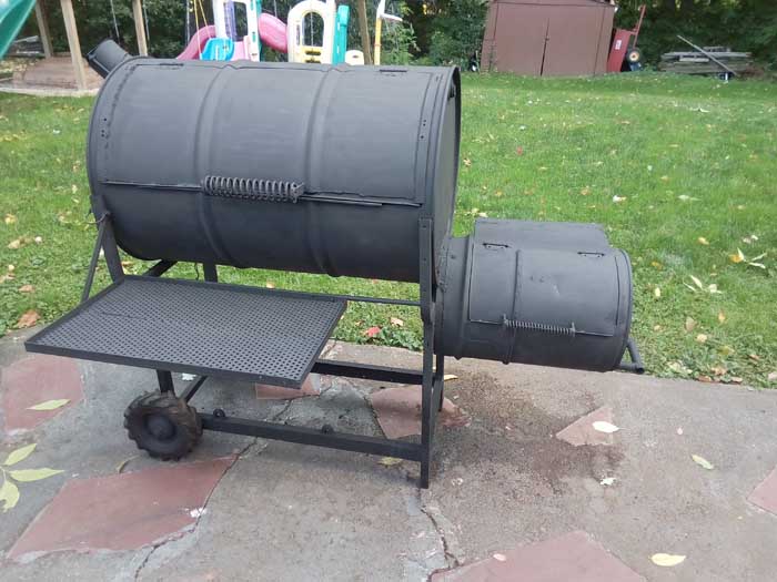 To tell the truth Adept friendly How to Build a DIY Offset Smoker - TheOnlineGrill.com