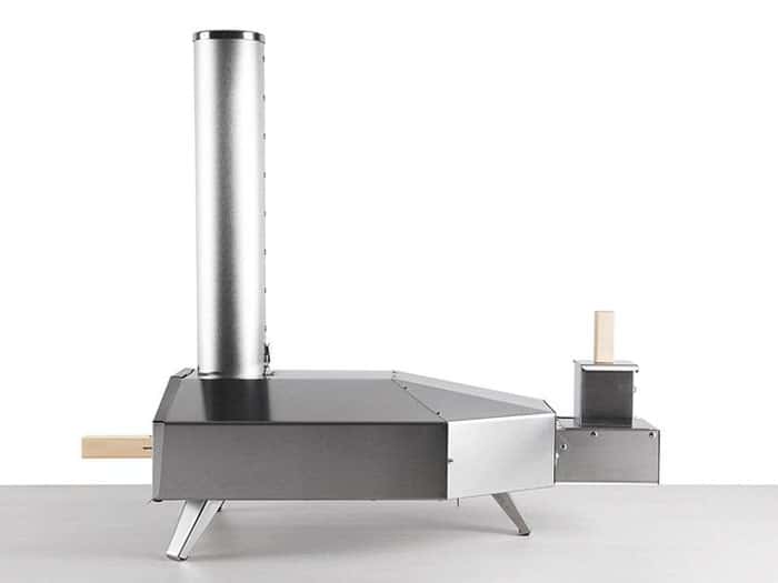 ooni pizza oven with chimney and pellet burner