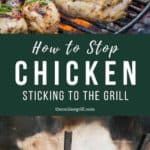 How to stop chicken sticking to the grill pinterest