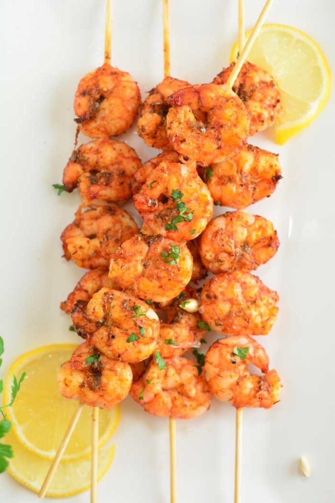 spicy shrimp skewers recipe