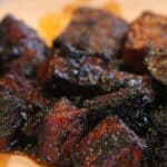 BBQ brisket burnt ends