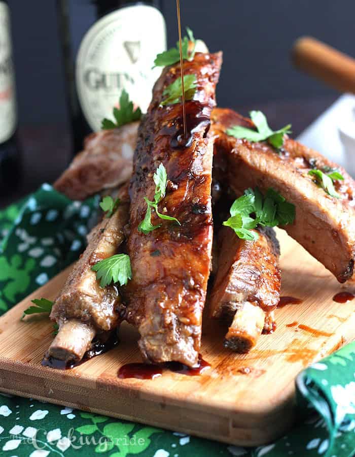 Guinness BBQ Pork Ribs