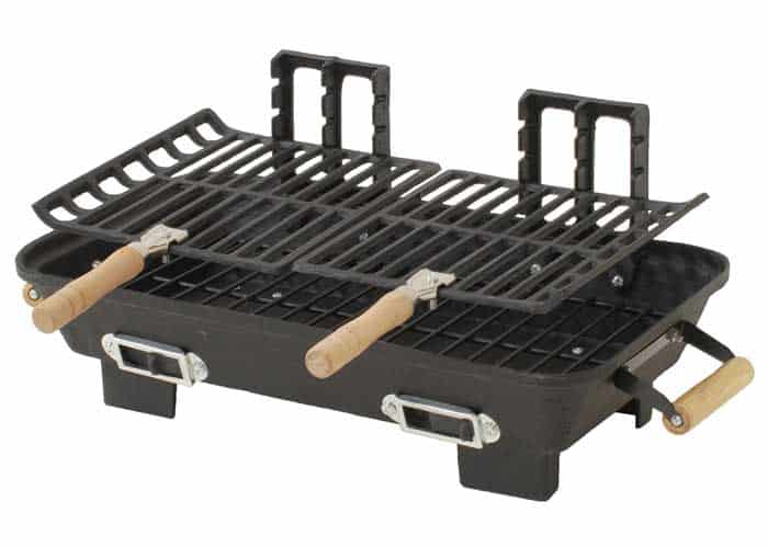 Marsh Allen Cast Iron Hibachi Charcoal Grill