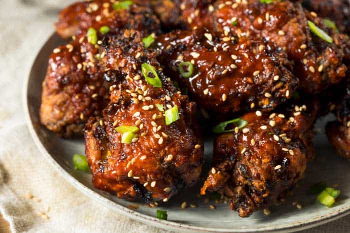 smoked korean chicken wings