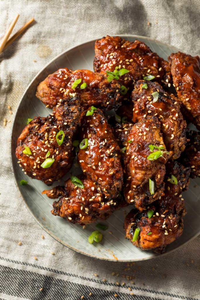 smoked korean bbq chicken wings recipe
