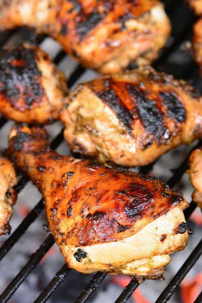 BBQ grilled jerk chicken