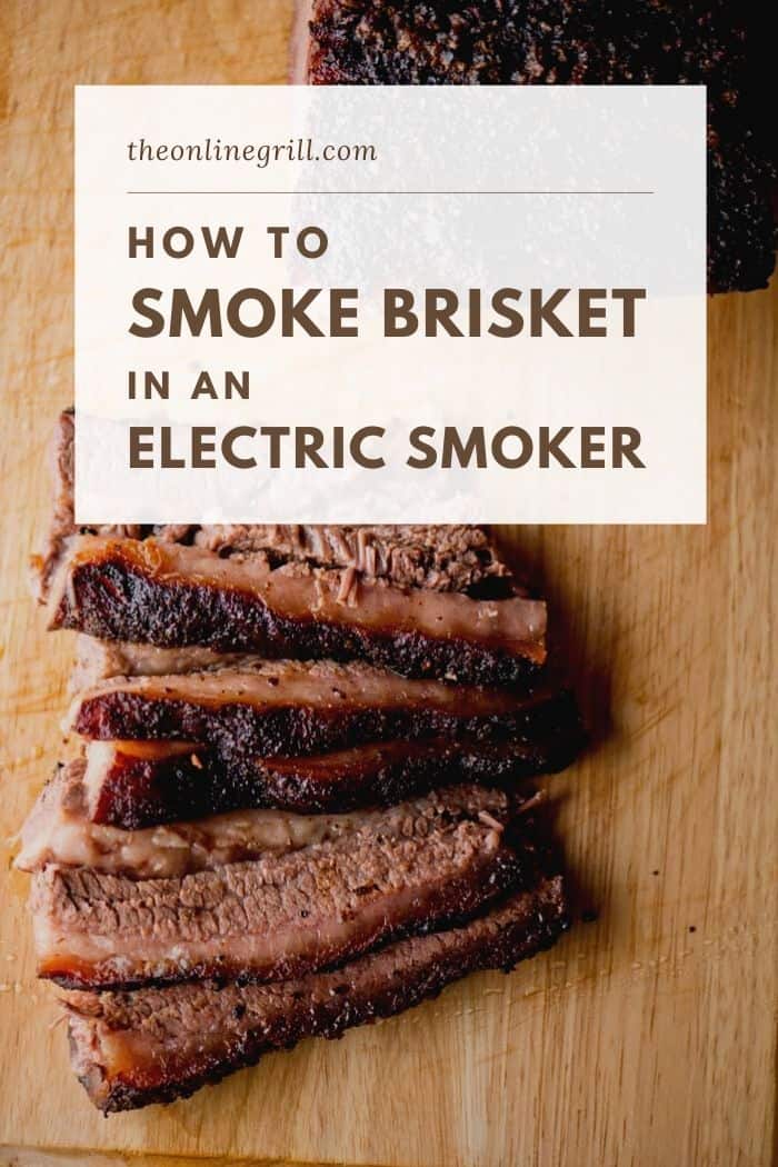 how to smoke brisket in an electric smoker