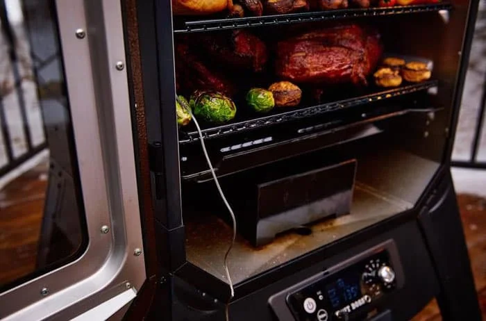 pit boss copper vertical pellet smoker 2 pit boss copper vertical pellet smoker grates and pellet hopper