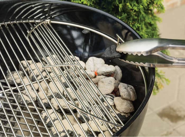 weber original kettle charcoal access grate