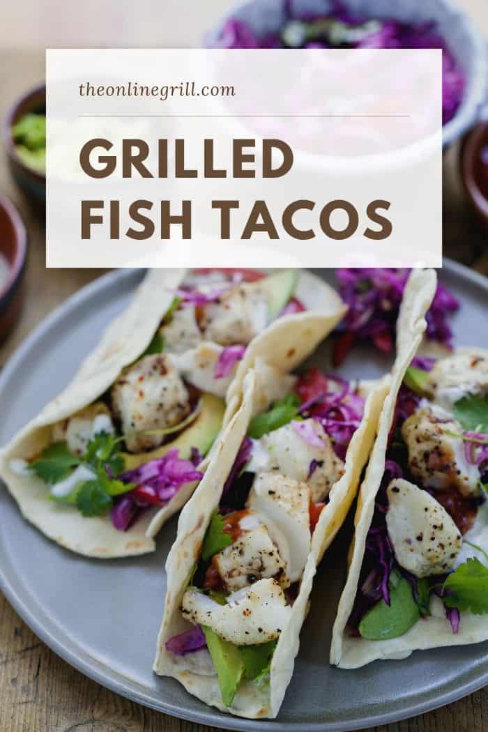 Easy Grilled Fish Tacos [Baja Cod & Lime Juice] - TheOnlineGrill.com