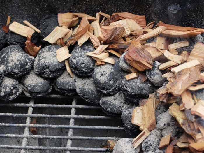 How to use wood shop pellets in charcoal grill