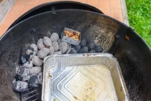 snake method charcoal grill
