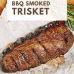 BBQ Smoked Trisket recipe