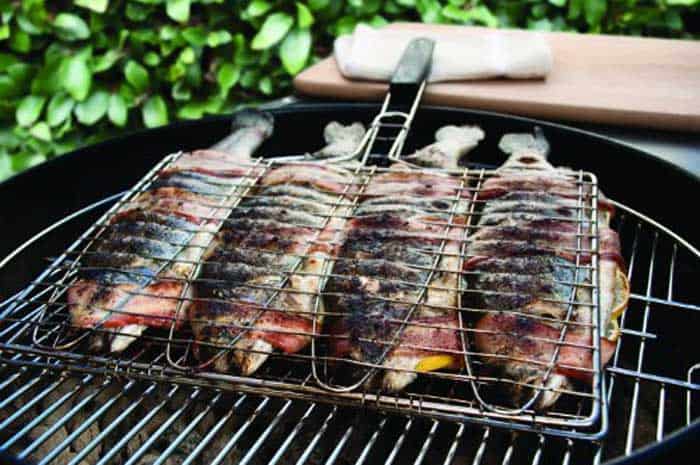 How to use a BBQ grill basket