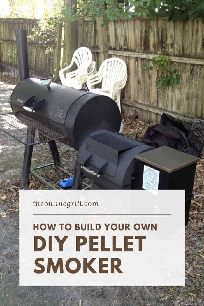 Homemade pellet smoker sale