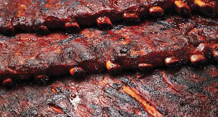 Glazed Smoked Baby Back Ribs