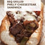 Grilled Philly Cheesesteak recipe