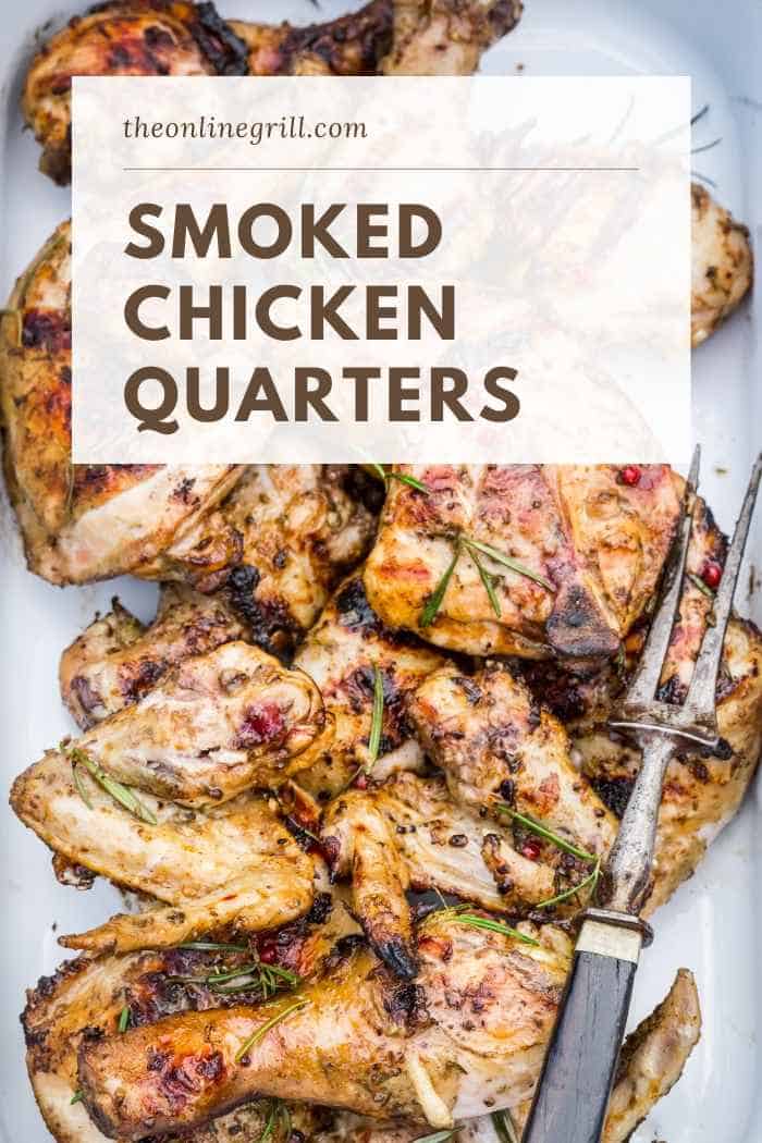 smoked chicken quarters recipes