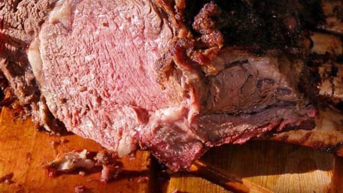 Smoked Standing Rib Roast