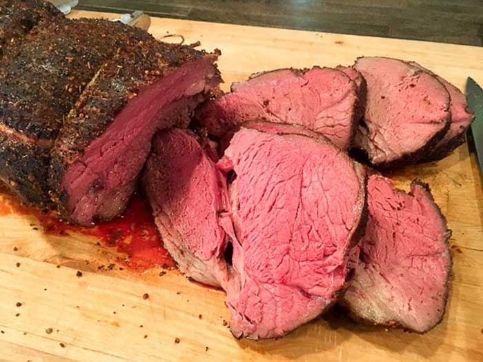 Smoked Top Sirloin Roast Recipe