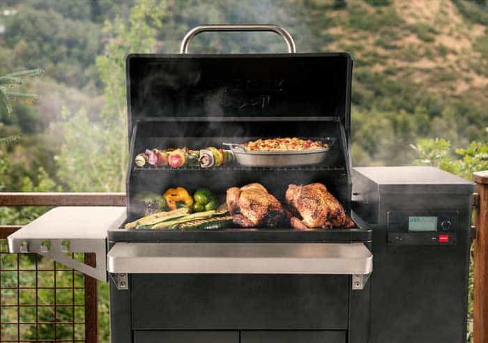 traeger silverton cooking space grill surface