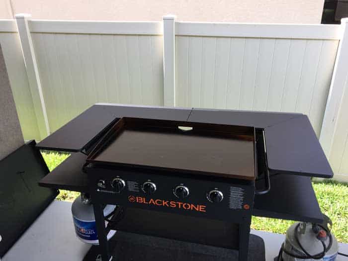 new and clean blackstone flat top grill