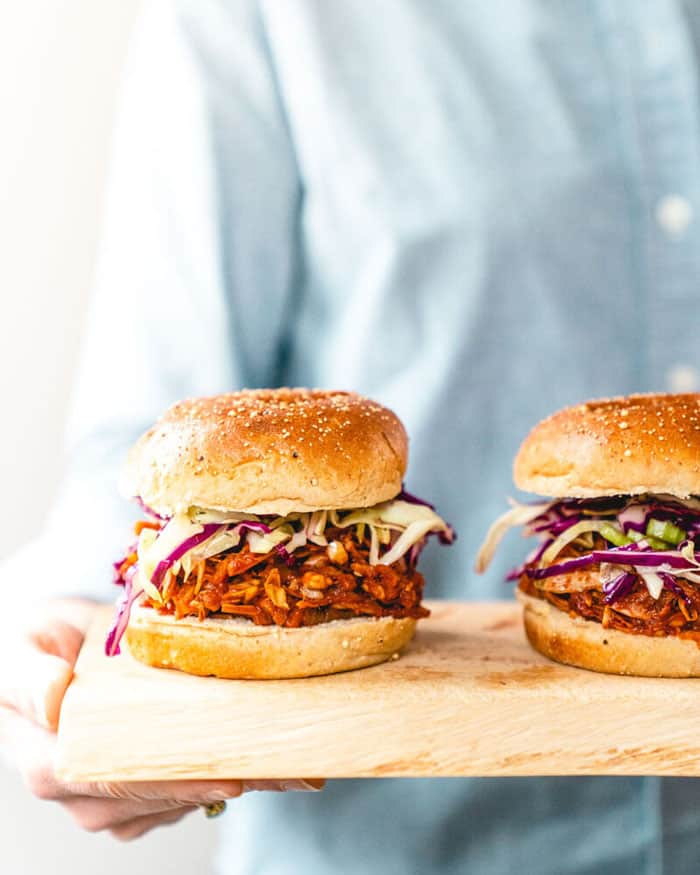 Jackfruit BBQ Sandwich