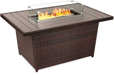 5 Best Gas Fire Pits Of 2021 Reviewed, Best Propane Fire Pit For Heat