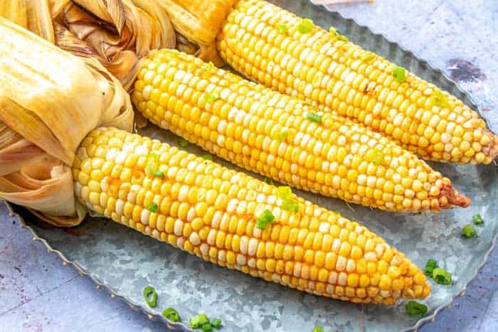 Buttery Smoked Corn On The Cob