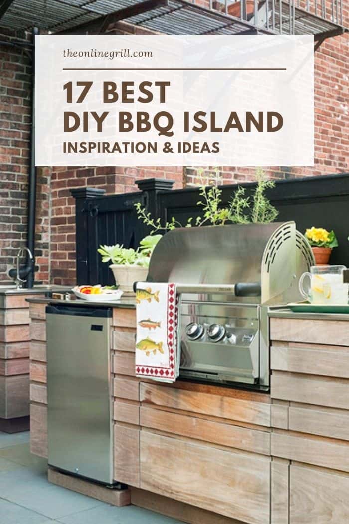 Outdoor on sale grill islands