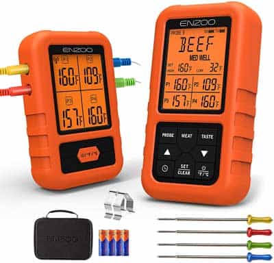 ENZOO Wireless Meat Thermometer for Grilling