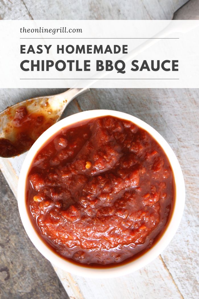 Easy Homemade Chipotle BBQ Sauce Recipe
