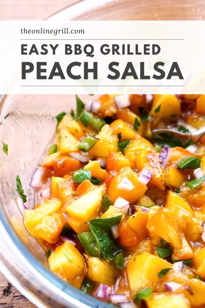 Grilled Peach Salsa