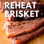 How To Reheat Brisket pinterest