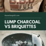 LUMP CHARCOAL VS BRIQUETTES pinterest
