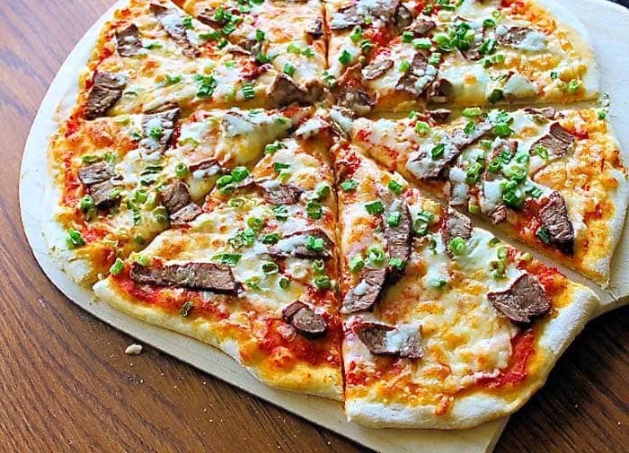 Leftover Beef Pizza