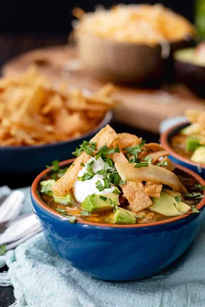 Leftover Turkey Tortilla Soup Recipe