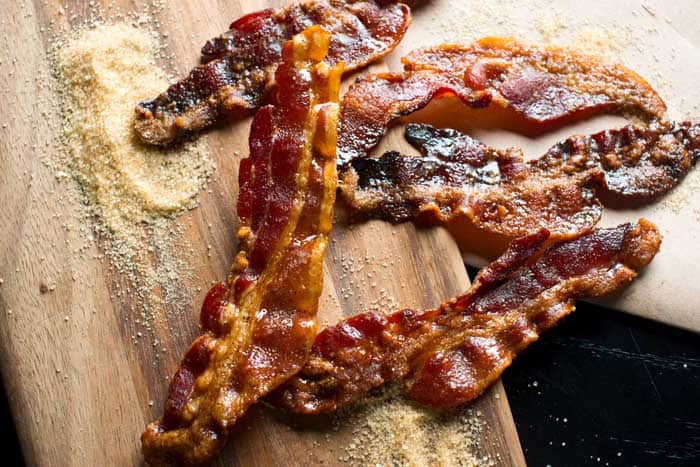 Nibble Me This: Brown Sugar and Honey Bacon Smoked on a Pellet Cooker