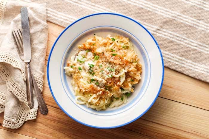  One Pot Turkey Tetrazzini